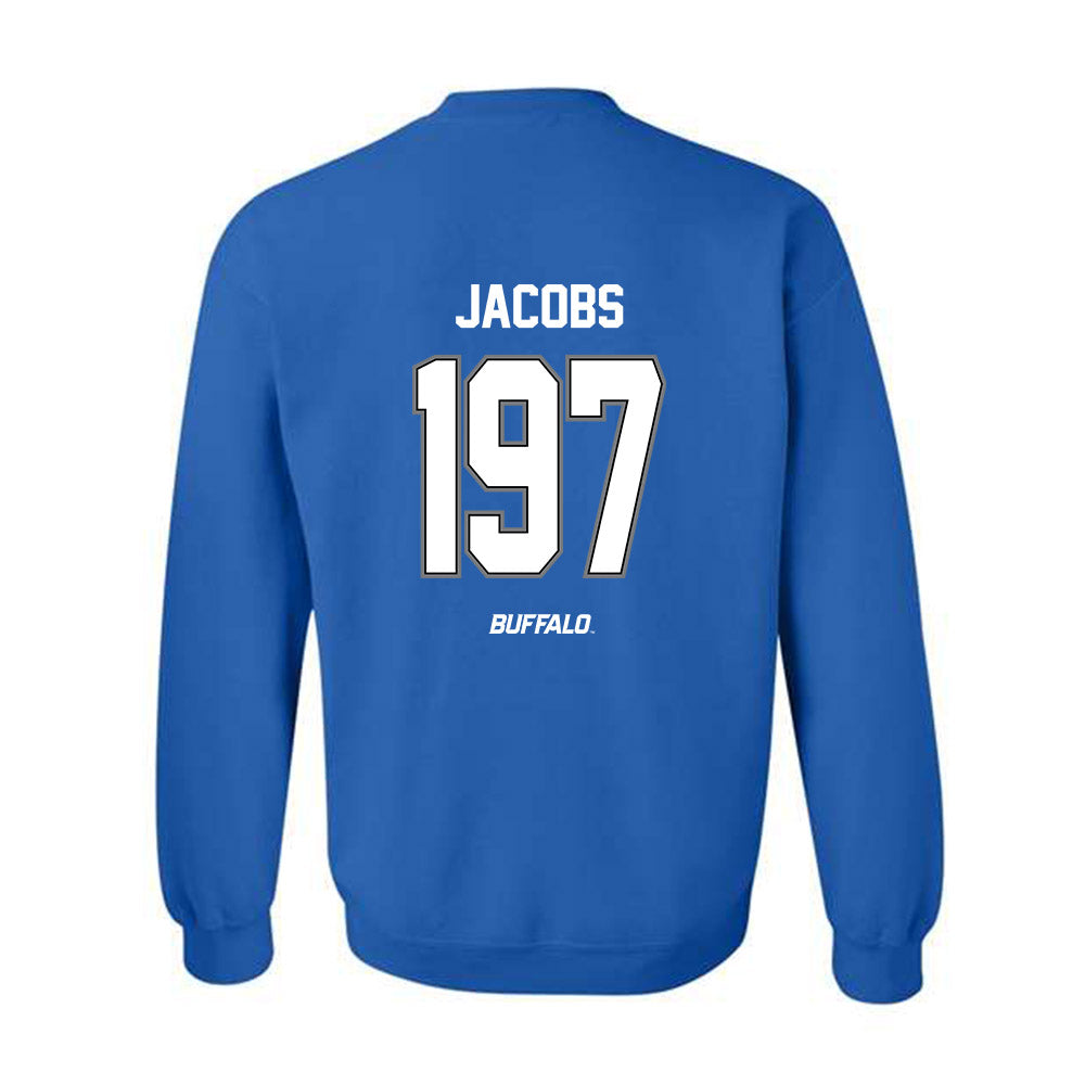 Buffalo - NCAA Wrestling : Connor Jacobs - Crewneck Sweatshirt-1