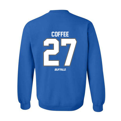 Buffalo - NCAA Football : Davion Coffee - Crewneck Sweatshirt-1