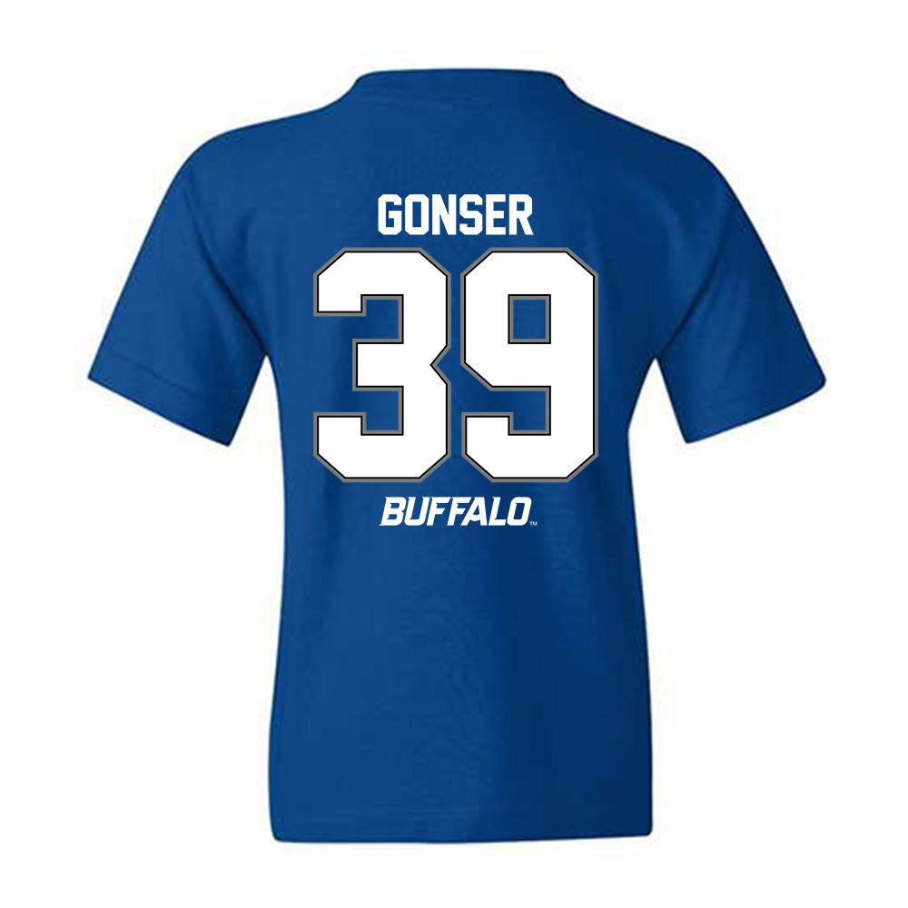 Buffalo - NCAA Football : Mitchell Gonser - Youth T-Shirt-1