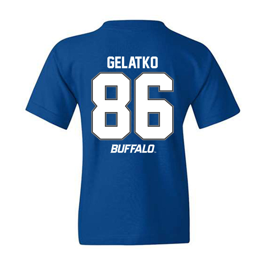 Buffalo - NCAA Football : Michael Gelatko - Youth T-Shirt-1