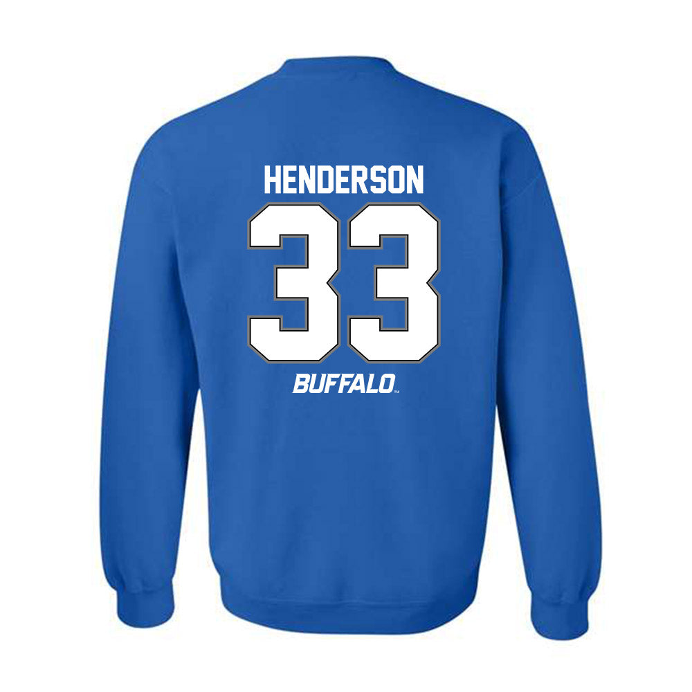 Buffalo - NCAA Football : Connor Henderson - Crewneck Sweatshirt-1