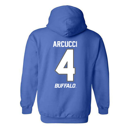 Buffalo - NCAA Women's Volleyball : Luli Arcucci - Hooded Sweatshirt-1