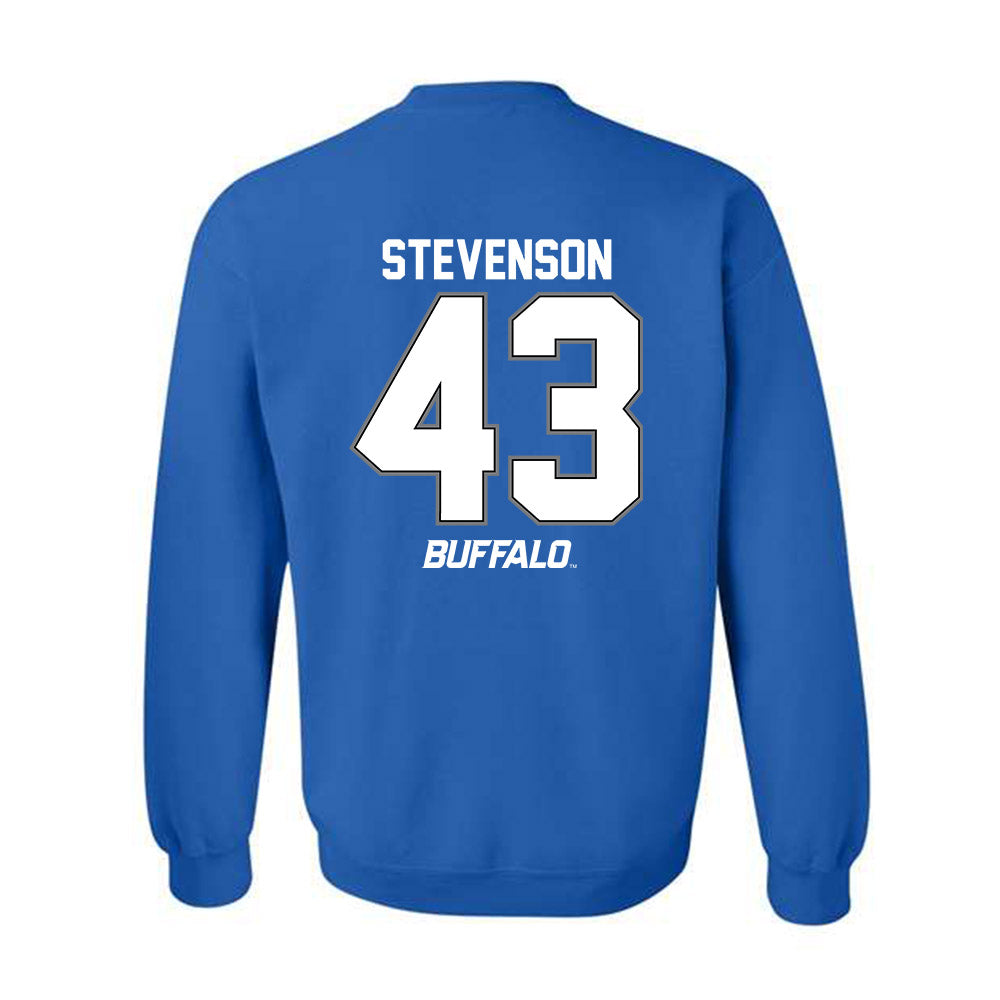 Buffalo - NCAA Football : Xair Stevenson - Crewneck Sweatshirt-1