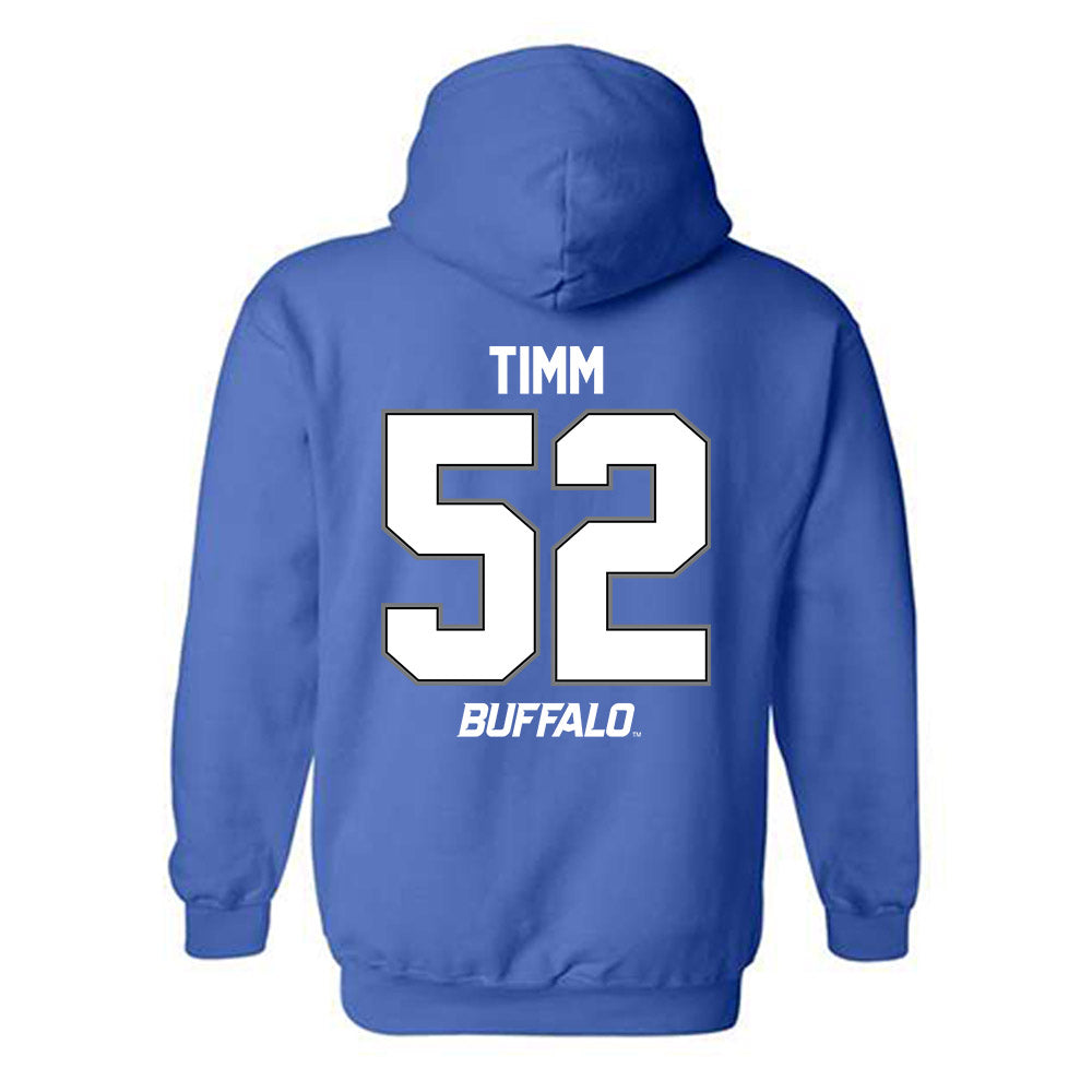 Buffalo - NCAA Football : Jake Timm - Hooded Sweatshirt-1