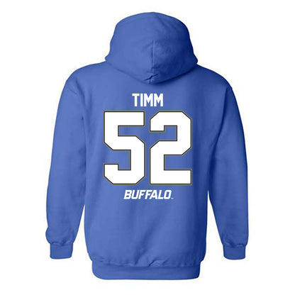 Buffalo - NCAA Football : Jake Timm - Hooded Sweatshirt-1