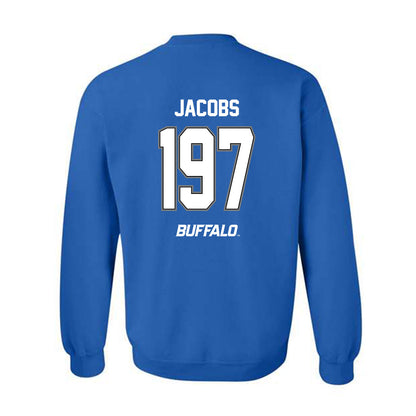 Buffalo - NCAA Wrestling : Connor Jacobs - Crewneck Sweatshirt-1