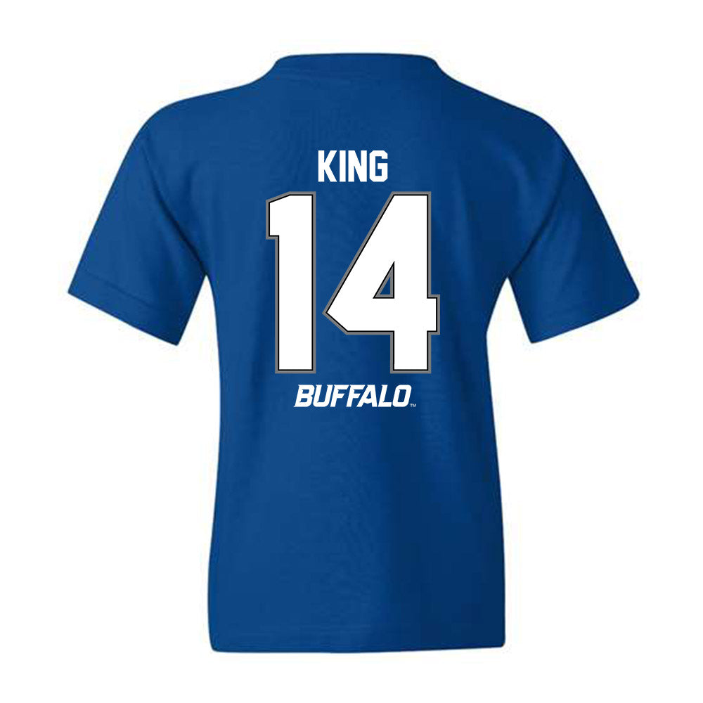 Buffalo - NCAA Football : Evan King - Youth T-Shirt