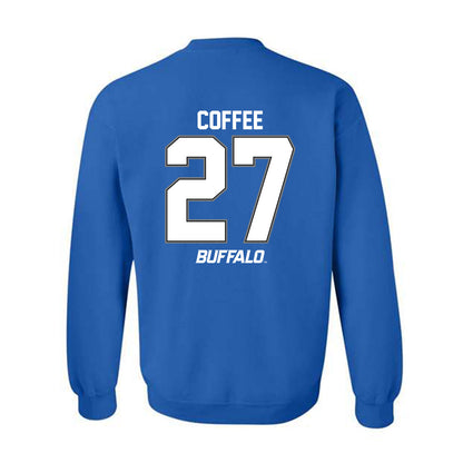 Buffalo - NCAA Football : Davion Coffee - Crewneck Sweatshirt-1