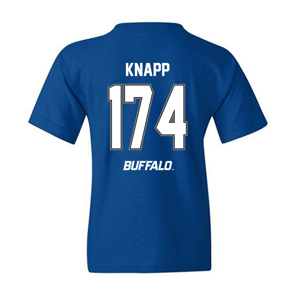 Buffalo - NCAA Wrestling : Rafael Knapp - Youth T-Shirt-1