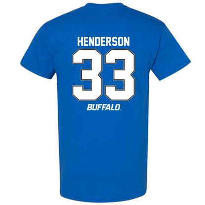Buffalo - NCAA Football : Connor Henderson - T-Shirt-1