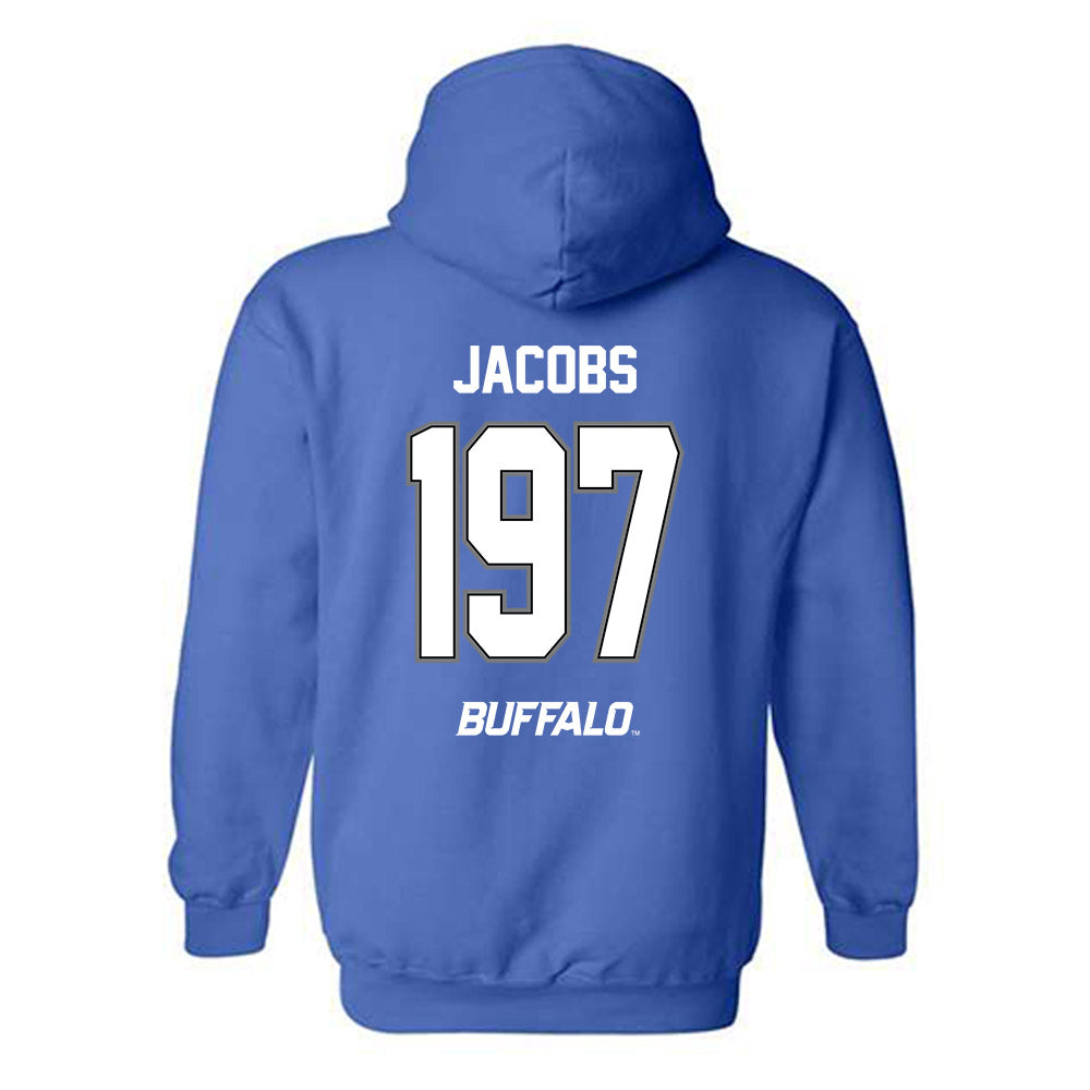 Buffalo - NCAA Wrestling : Connor Jacobs - Hooded Sweatshirt-1