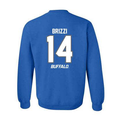 Buffalo - NCAA Men's Basketball : Angelo Brizzi - Crewneck Sweatshirt-1