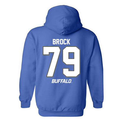 Buffalo - NCAA Football : Trevor Brock - Hooded Sweatshirt