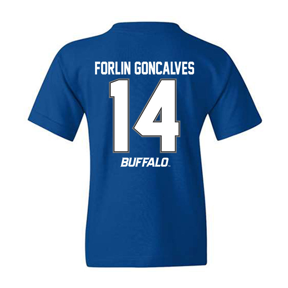 Buffalo - NCAA Women's Volleyball : Manoela Forlin Goncalves - Youth T-Shirt-1