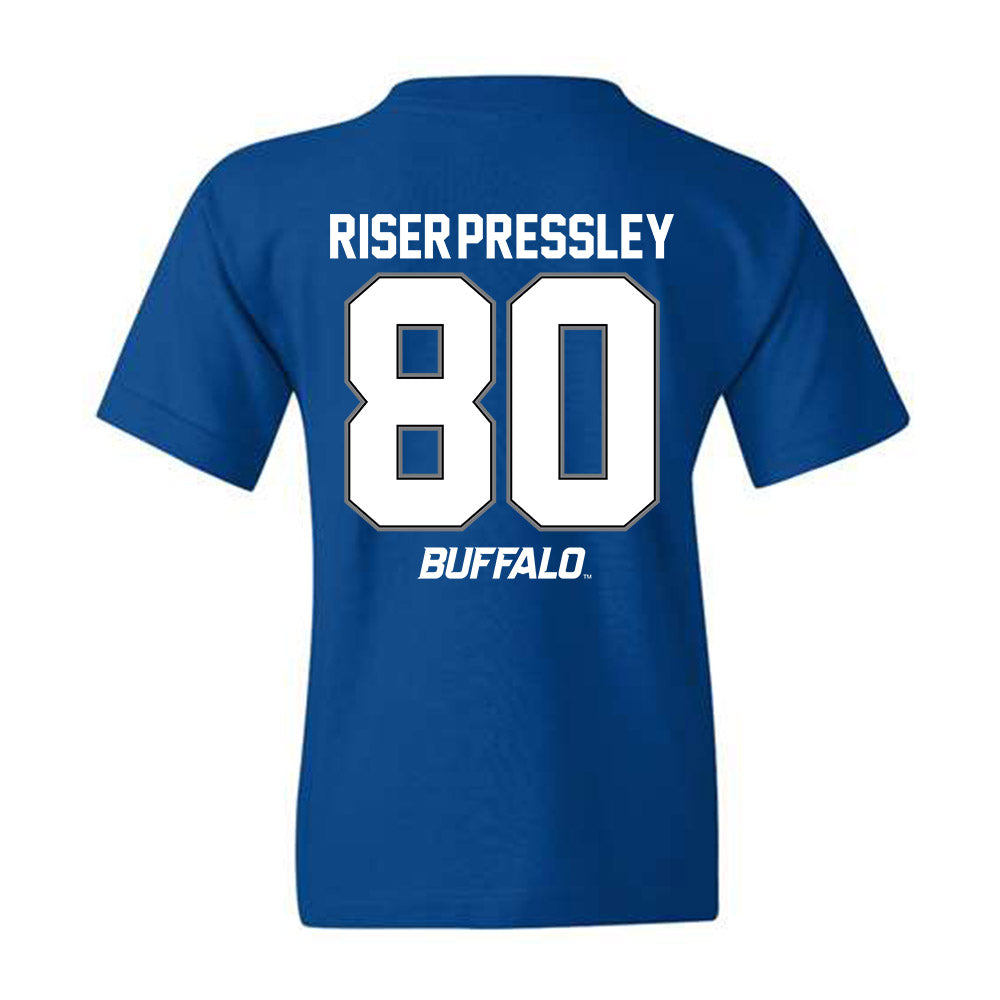Buffalo - NCAA Football : Shamar Riser-Pressley - Youth T-Shirt
