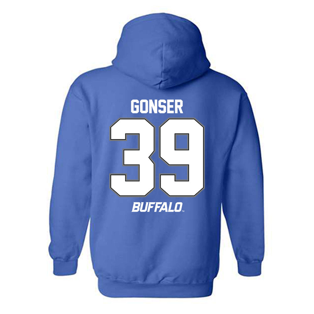 Buffalo - NCAA Football : Mitchell Gonser - Hooded Sweatshirt-1