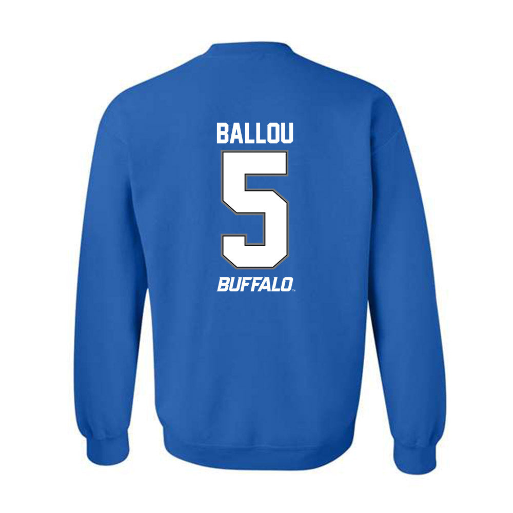 Buffalo - NCAA Women's Volleyball : Ashley Ballou - Crewneck Sweatshirt-1