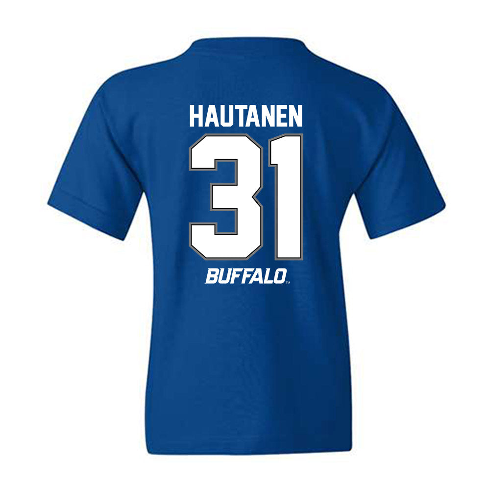 Buffalo - NCAA Football : Oliver Hautanen - Youth T-Shirt-1