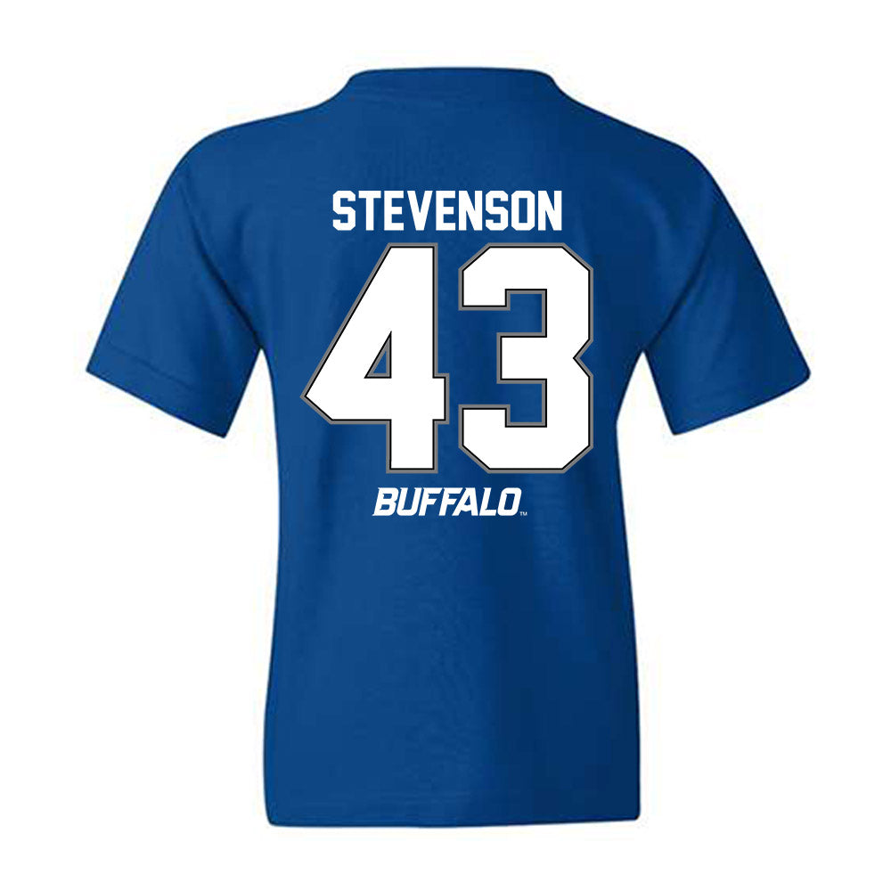 Buffalo - NCAA Football : Xair Stevenson - Youth T-Shirt-1