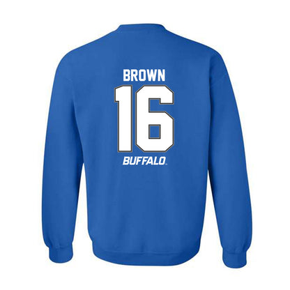 Buffalo - NCAA Women's Volleyball : Chloe Brown - Crewneck Sweatshirt