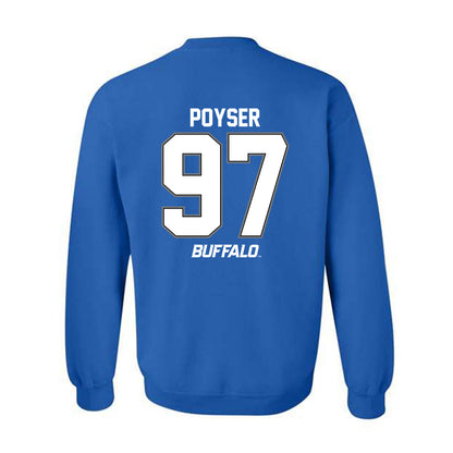 Buffalo - NCAA Football : Junior Poyser - Crewneck Sweatshirt