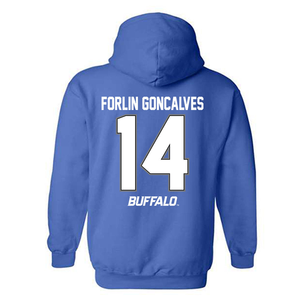 Buffalo - NCAA Women's Volleyball : Manoela Forlin Goncalves - Hooded Sweatshirt-1