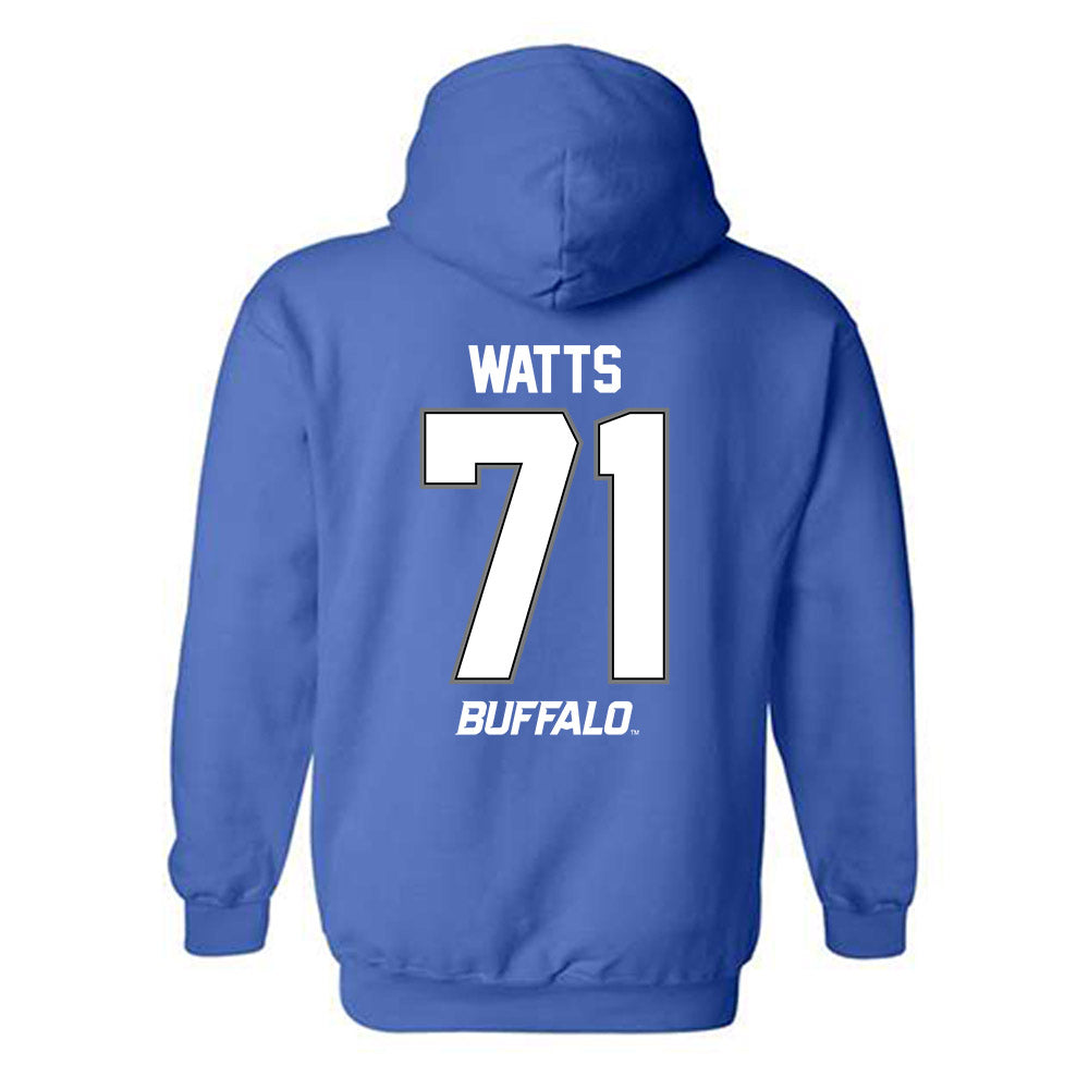 Buffalo - NCAA Football : Caleb Watts - Hooded Sweatshirt-1