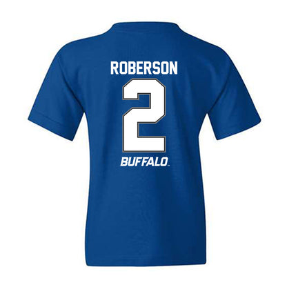 Buffalo - NCAA Football : Taquan Roberson - Youth T-Shirt-1