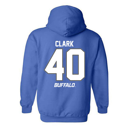 Buffalo - NCAA Football : William Clark - Hooded Sweatshirt