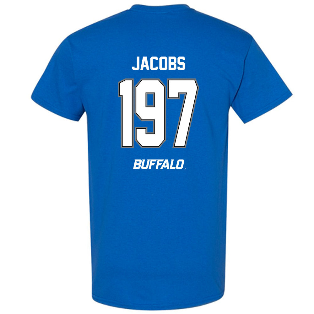 Buffalo - NCAA Wrestling : Connor Jacobs - T-Shirt-1