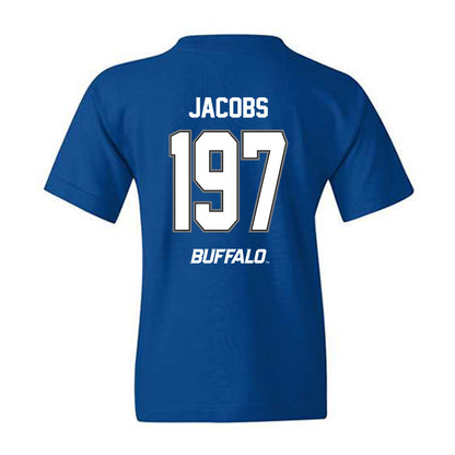 Buffalo - NCAA Wrestling : Connor Jacobs - Youth T-Shirt-1