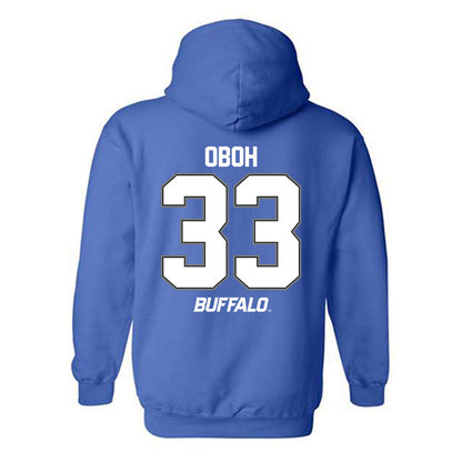 Buffalo - NCAA Men's Basketball : Tim Oboh - Hooded Sweatshirt