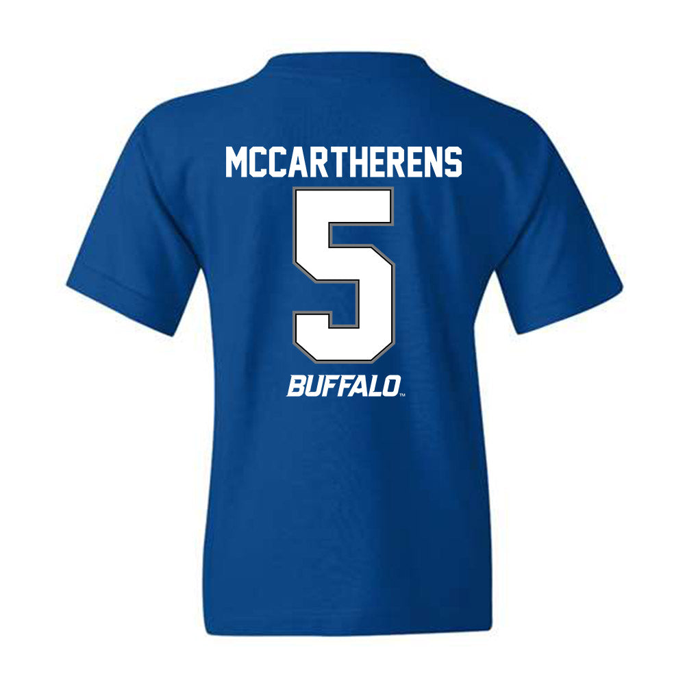 Buffalo - NCAA Football : Charles McCartherens - Youth T-Shirt