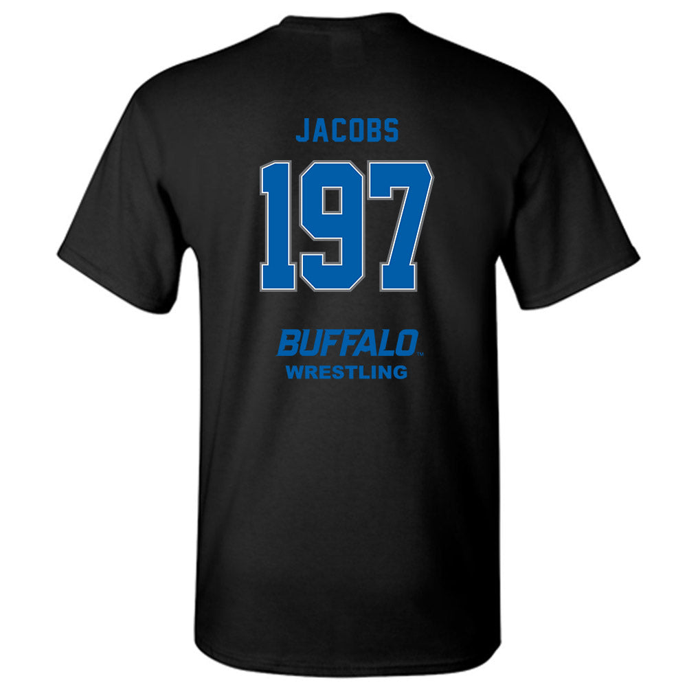 Buffalo - NCAA Wrestling : Connor Jacobs - T-Shirt-1