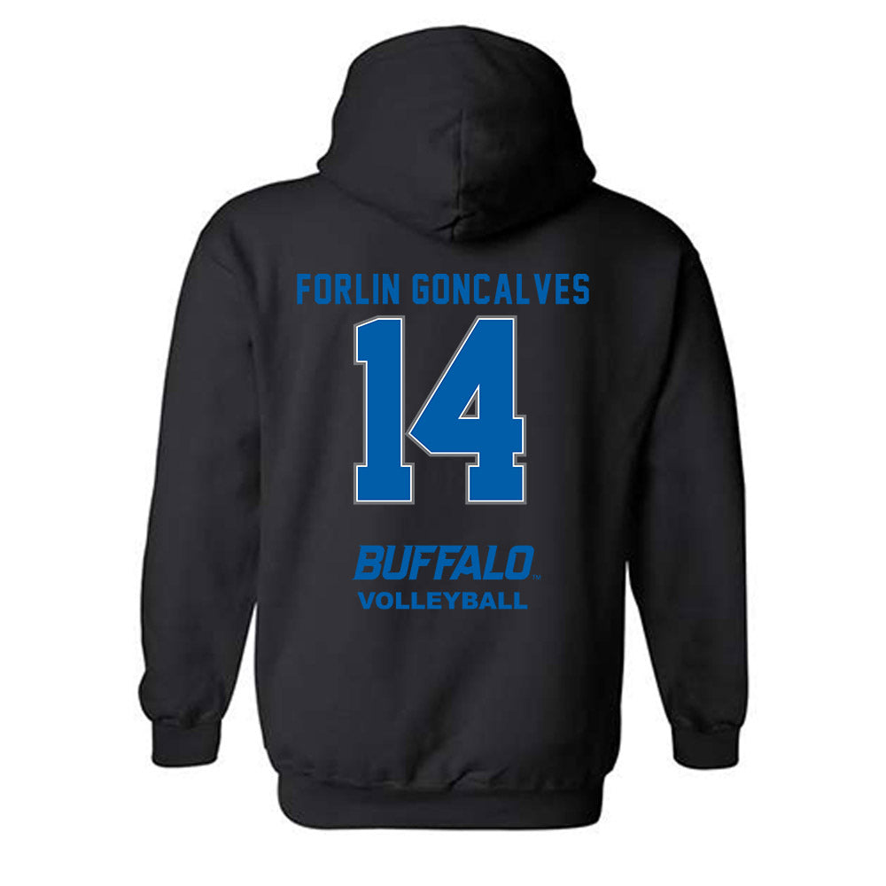 Buffalo - NCAA Women's Volleyball : Manoela Forlin Goncalves - Hooded Sweatshirt-1