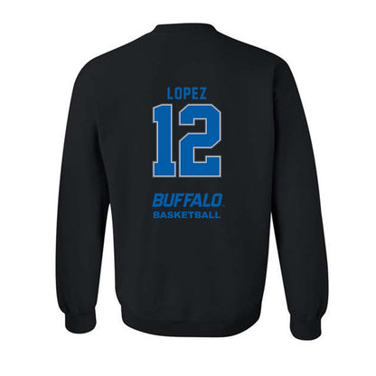 Buffalo - NCAA Women's Basketball : Paula Lopez - Crewneck Sweatshirt
