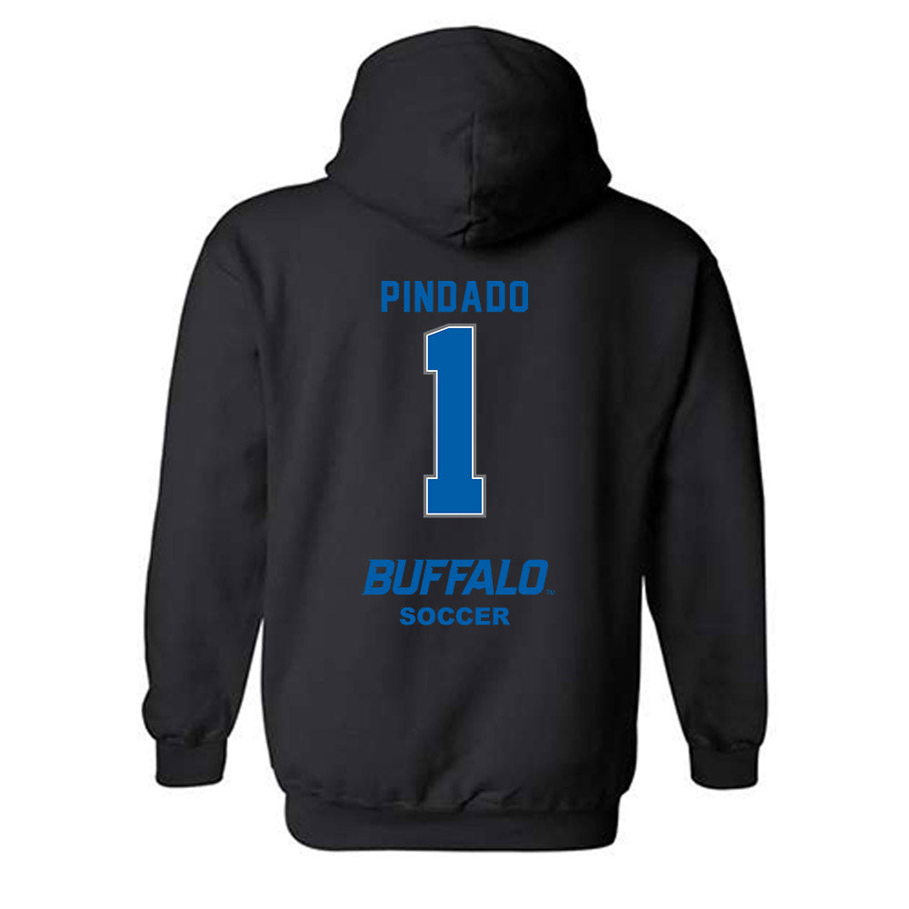 Buffalo - NCAA Women's Soccer : Daniela Pindado - Hooded Sweatshirt-1