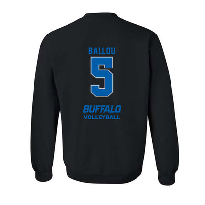 Buffalo - NCAA Women's Volleyball : Ashley Ballou - Crewneck Sweatshirt-1