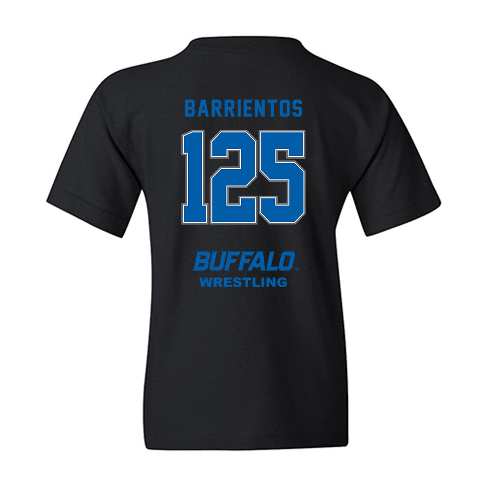 Buffalo - NCAA Wrestling : Caden Barrientos - Youth T-Shirt-1