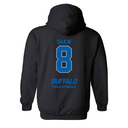 Buffalo - NCAA Women's Volleyball : Tehya Shaw - Hooded Sweatshirt-1