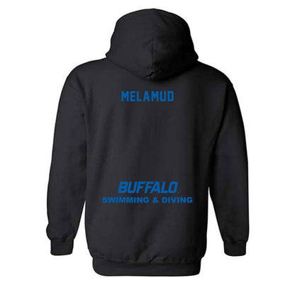 Buffalo - NCAA Women's Swimming & Diving : Adele Melamud - Hooded Sweatshirt-1