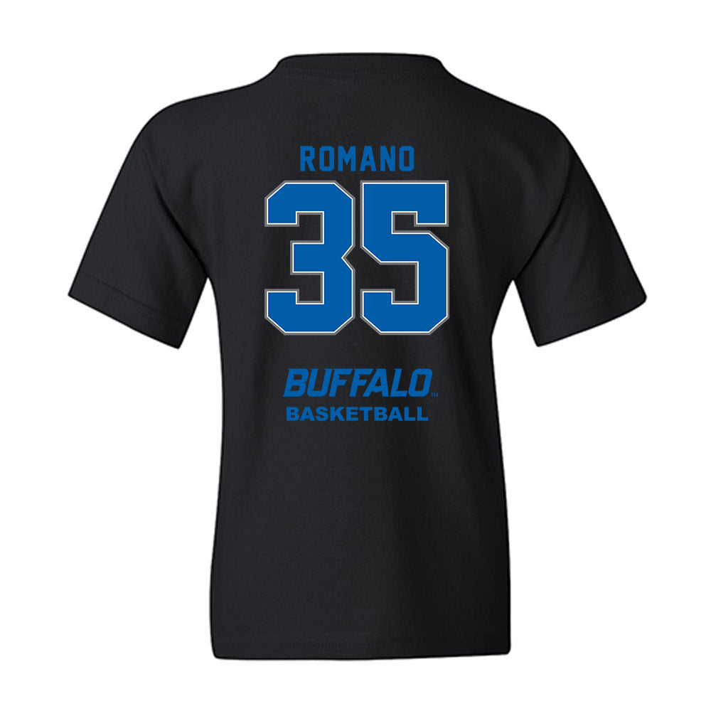 Buffalo - NCAA Men's Basketball : Evan Romano - Youth T-Shirt-1