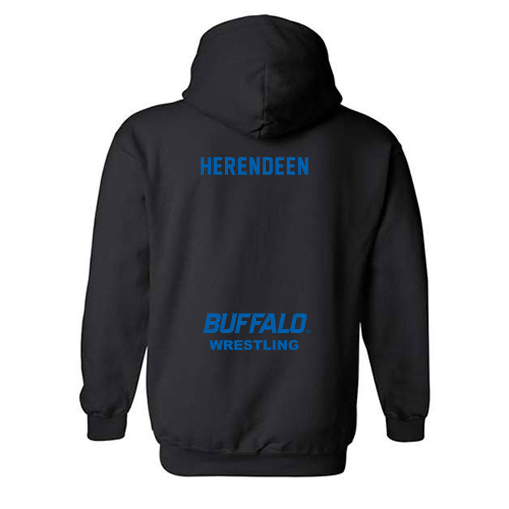 Buffalo - NCAA Wrestling : Luke Herendeen - Hooded Sweatshirt-1