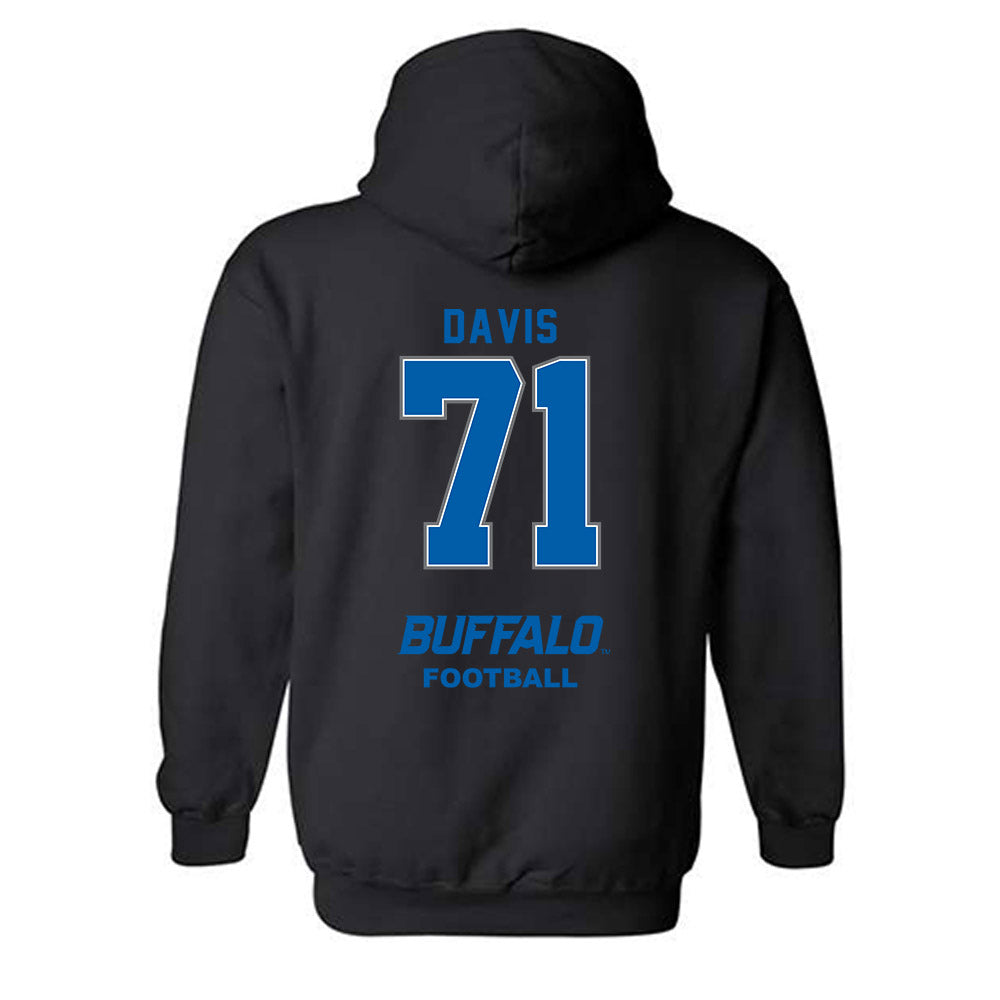 Buffalo - NCAA Football : Cameron Davis - Classic Shersey Hooded Sweatshirt-1