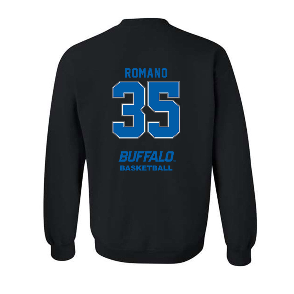 Buffalo - NCAA Men's Basketball : Evan Romano - Crewneck Sweatshirt-1
