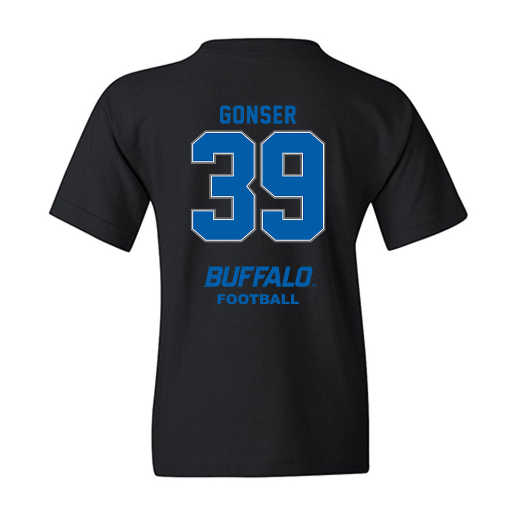 Buffalo - NCAA Football : Mitchell Gonser - Youth T-Shirt-1