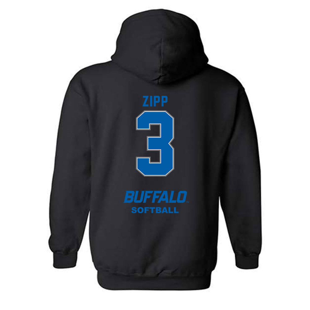 Buffalo - NCAA Softball : Miranda Zipp - Hooded Sweatshirt-1