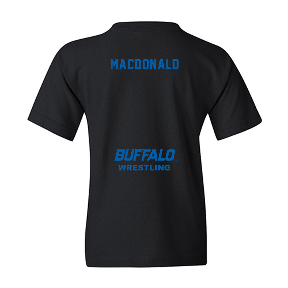 Buffalo - NCAA Wrestling : Jack Macdonald - Youth T-Shirt-1