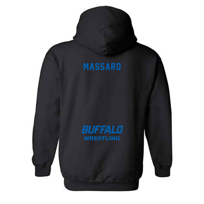 Buffalo - NCAA Wrestling : Nik Massaro - Hooded Sweatshirt-1