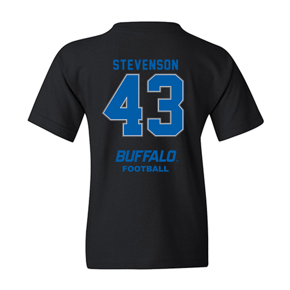 Buffalo - NCAA Football : Xair Stevenson - Youth T-Shirt-1